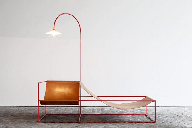 Furniture collection by Muller Van Severen in thisispaper.com zetel leder2 Furniture collection by Muller Van Severen in thisispaper.com